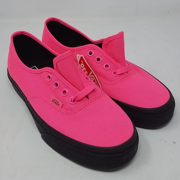 vans pink sole